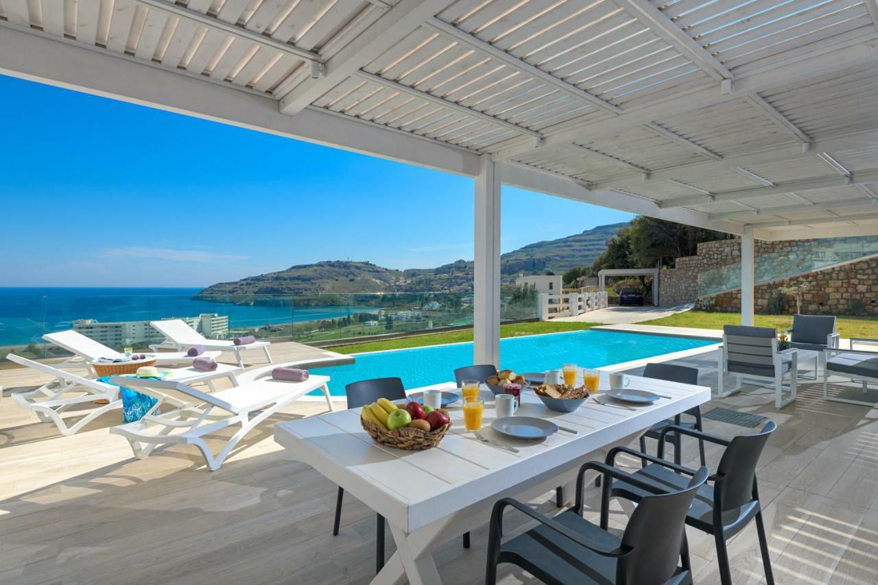 Villa Gaia Líndos Екстериор снимка